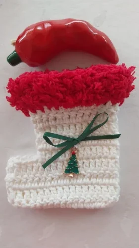 BRACELET A COUVERT CHAUSSON DE NOËL