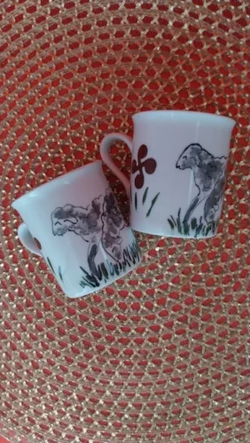 Mini-mug Brebis Lauburu