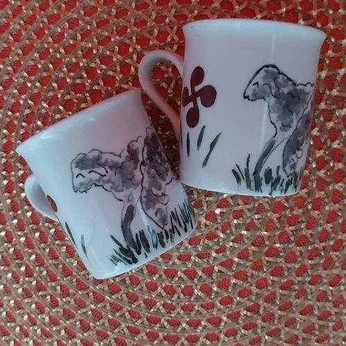 Mini-mug Brebis Lauburu
