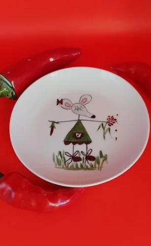 ASSIETTE 15 CM SOURICETTE