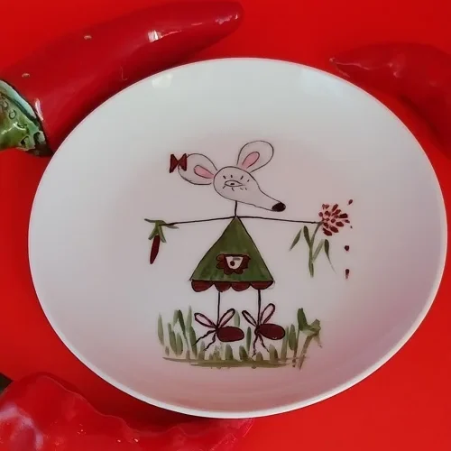 ASSIETTE 15 CM SOURICETTE
