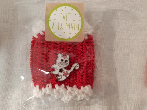 BRACELET DE SERVIETTE CHAT