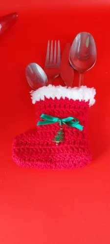 BRACELET A COUVERT CHAUSSON DE NOËL