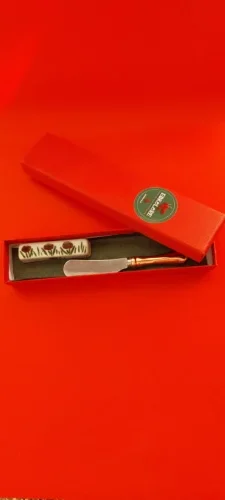 ENSEMBLE REPOSE-COUTEAU COQUELICOT