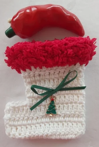 BRACELET A COUVERT CHAUSSON DE NOËL