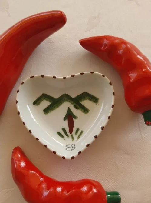 PETIT RAVIER COEUR PIMENT