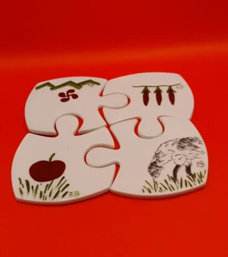 DESSOUS DE PLAT PUZZLE 4 PIECES