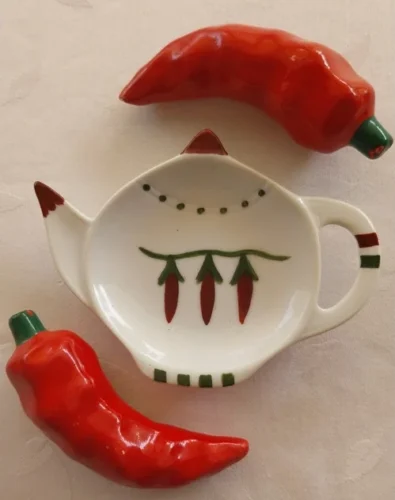 REPOSE-SACHET de THE "PIMENT"