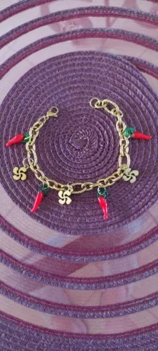 BRACELET PIMENT LAUBURU DORE