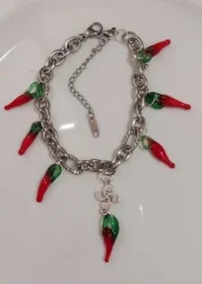BRACELET LAUBURU PIMENT